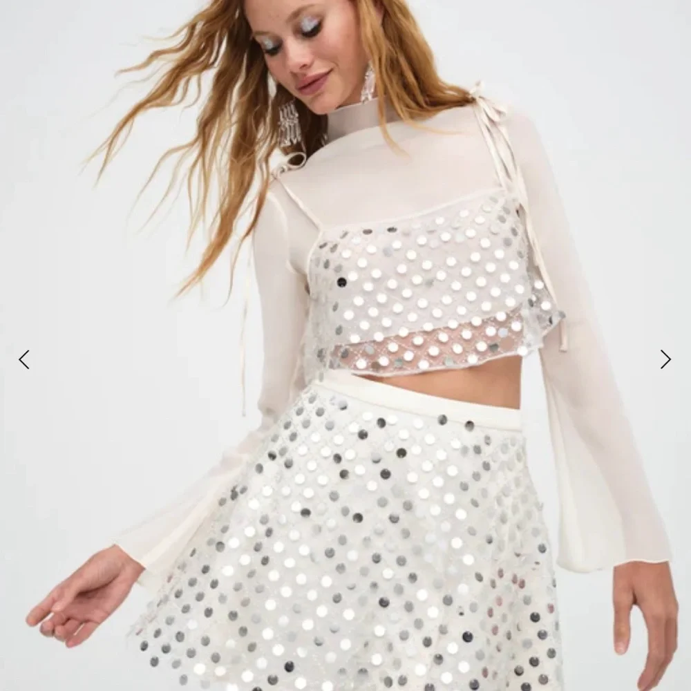 For Love and Lemons - Charelle Top - Sequin - Picture 3 of 4